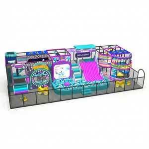 Dream Catch SAIDI - Parque Infantil Comercial de 650 m² con Temática Espacial para Niños, Toboganes Grandes de Plástico, Juegos Interactivos, Área de Juegos Interior Suave - Product Image 4