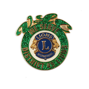 Promoción a medida Mercancía Sorority and Fraternity Pins Diseños de letras y crestas griegas Insignia de zinc chapada en oro Pins de solapa - Product Image 4