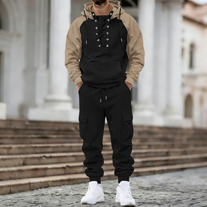 PASUXI autunno nuova taglia grande abito Casual da <span class=keywords><strong>uomo</strong></span> coppia felpa giovanile <span class=keywords><strong>abbigliamento</strong></span> Outdoor <span class=keywords><strong>abbigliamento</strong></span> sportivo da <span class=keywords><strong>uomo</strong></span> - Product Image 3