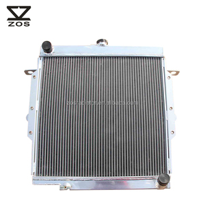 Radiateur tout aluminium pour Toyota <span class=keywords><strong>Land</strong></span> <span class=keywords><strong>Cruiser</strong></span> <span class=keywords><strong>HZJ73</strong></span> HZJ75 PZJ70R PZJ73R 70 75 Series 1HZ -Diesel 1990-2001 - Product Image 1