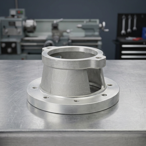 Base de montage ronde en aluminium pour carter de cloche, pour un alignement optimal des arbres de moteur et de pompe - Product Image 6