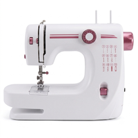 UFR-608A Machine à coudre plate haut de gamme, nouvelle, double vitesse, mini, avec pédale, moteur en fer, pour débutants, bricolage, artisanat, couture, réparation à domicile, OEM