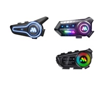 Intercom sans fil pour casque de moto X3, écouteurs sans fil pour casque, étanches, antibruit, intercom sans fil pour deux motards