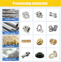 Tube conique creux usiné CNC de précision, tuyau en laiton conique, surface polie et lisse, pièces en laiton usinées CNC, usinage par électroérosion à fil