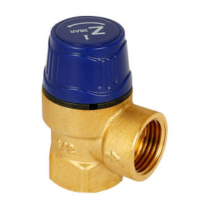 Válvula de Seguridad de Latón de 4/6 Puntos con Función de Alivio Automático de Presión para Rosca Interna/Externa, Válvula de Agua para Calentador Solar y Grifo - Product Image 1