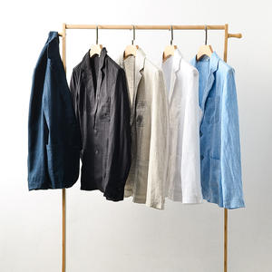 All'ingrosso <span class=keywords><strong>giacca</strong></span> di <span class=keywords><strong>lino</strong></span> Casual da <span class=keywords><strong>uomo</strong></span> traspirante di alta qualità da <span class=keywords><strong>uomo</strong></span> - Product Image 2