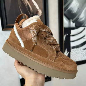 Botas de Nieve de Moda para Mujer y Hombre, Tendencia 2025, Alta Calidad, Grado A, Forro de Lana, Súper Cálidas, de Cuero, para Exteriores - Product Image 5