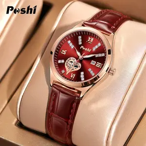 Watch Female Student Waterproof Nightlight Calendar Diamond Inlaid Roman Digital Women's Watch