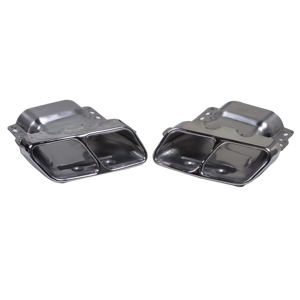 Embout d'échappement de voiture en acier inoxydable modifié Embout d'échappement Gorge pour tuyau d'échappement <span class=keywords><strong>Mercedes</strong></span> W221 - Product Image 6