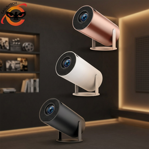 180 Degree Rotating Stand Short Throw <b>Projector</b> 1:0.9 Smart Android Beamer with Integrated Stand 27 - Product Image 2