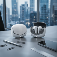 Écouteurs intra-auriculaires Z40PRO V2.0 TWS ANC+ENC avec application, étanches IPX4, charge sans fil, chipset JL, suppression du bruit LED