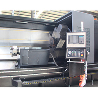 Tour CNC horizontal à double broche personnalisé avec double table à outils pour centre de tournage de grande précision et de grande capacité