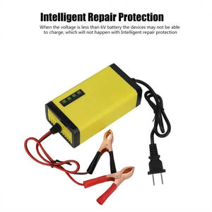 2024 Offre Spéciale protection de connexion inverse 12V 4A 3A 2A chargeur de <span class=keywords><strong>batterie</strong></span> numérique automatique solaire avec écran LCD - Product Image 2
