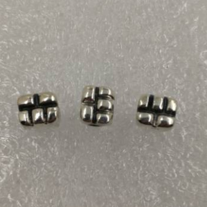 PANKOO Latest Design 925 Sterling Silver <strong>Tooth</strong> Shape Beads Happy Smile <strong>Charm</strong> Pendants with Rhodium Plating Cute Style Gift - Product Image 5