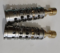 Kit de joints pour pompe à diaphragme, comprenant un noyau de valve hydraulique en laiton, un corps de valve, une manchon de piston et un connecteur, usinés sur mesure par CNC