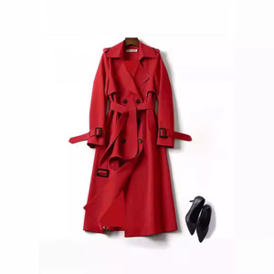 2025 Windbreaker Women's Mid-length <strong>Spring</strong> <strong>and</strong> <strong>Autumn</strong> <strong>New</strong> Korean Version Popular British Wind Coat Women - Product Image 3