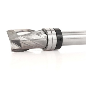 Brocas de enrutador de ajuste al ras de carburo sólido, cojinete de vástago Upcut para recorte de patrón de plantilla de madera, vástago de <span class=keywords><strong>1</strong></span>/2" - Product Image 6