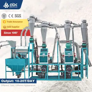 Widely Used Pulverizer Soya Grains Commercial Flour Mill For Flour Grinding