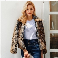 Pull femme en fausse fourrure à manches longues en peluche automne-hiver