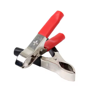 Dapat dilas 56mm 10A besi Sepuh nikel baterai klip buaya penjepit - Product Image 4