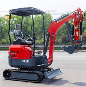 Reliable Quality 1.8 Ton HT18 <b>Miniature</b> Crawler Excavator With Very High Digging Efficiency Using HT18 Model Excavators - Product Image 6
