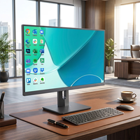 Monitor de Computadora de Escritorio de Pantalla Ancha de 24 Pulgadas, Full HD 16:9, 165Hz, Retroiluminación LED IPS, Tiempo de Respuesta de 5ms, Interfaz USB/VGA