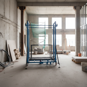 Nueva Plataforma Elevadora Eléctrica Móvil con Capacidad de 500 kg y Cadena para Hoteles y Comercios - Product Image 3