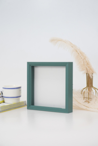 Wholesale MDF Photo <strong>Frame</strong> Wall <strong>Gallery</strong> High Quality 2025 New Design Custom Size Art Home Decor White <strong>Green</strong> square Picture <strong>Frame</strong> - Product Image 5