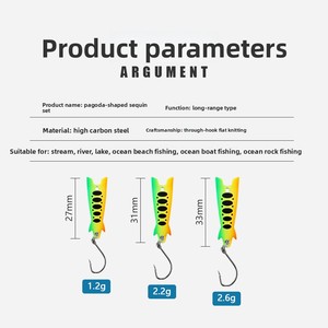 Señuelos con Peso a <span class=keywords><strong>Precio</strong></span> Directo de Fábrica, Tasa de Hundimiento Óptima, Acción de Nado Natural para Piscinas Profundas - Product Image 3