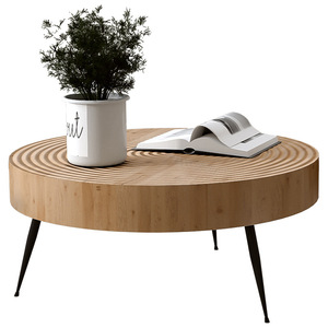 <span class=keywords><strong>Tavolino</strong></span> Laterale in <span class=keywords><strong>Legno</strong></span> Massello a Forma di <span class=keywords><strong>Ceppo</strong></span> d'Albero, <span class=keywords><strong>Tavolino</strong></span> Rustico con Venature Naturali per Soggiorno, Camera da Letto, B&B e Hotel - Product Image 2