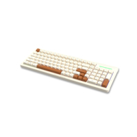 Clavier de projection étanche ultra fin rétroéclairé par LED filaire OEM 101Key Interface USB Clavier à usage de bureau arabe