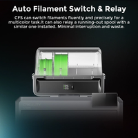 Système d'impression multi-couleurs en plastique Creality CFS, gestion des filaments RFID à 4 emplacements, commutation automatique, anti-humidité, imprimante 3D K1 K2