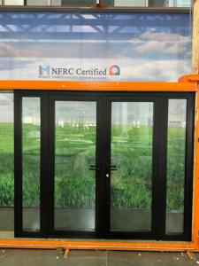 <span class=keywords><strong>Porte</strong></span> à ouverture vers l'extérieur en aluminium à pont brisé de style moderne, <span class=keywords><strong>porte</strong></span> à battants à <span class=keywords><strong>triple</strong></span> <span class=keywords><strong>vitrage</strong></span> à économie <span class=keywords><strong>d</strong></span>'énergie, ouverture vers l'intérieur et vers l'extérieur - Product Image 2