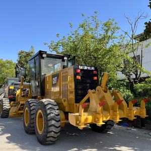 Motoniveladora de motor Caterpillar 120 usada 140H, máquina japonesa de segunda mano, motoniveladora a la venta - Product Image 2