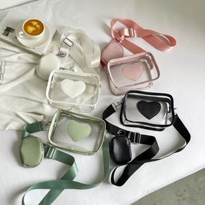 Bolso Bandolera Transparente Cuadrado Mini Personalizado, Monedero <span class=keywords><strong>de</strong></span> PVC Transparente <span class=keywords><strong>para</strong></span> Teléfono, Accesorio <span class=keywords><strong>de</strong></span> Viaje Moderno <span class=keywords><strong>para</strong></span> Chicas - Product Image 2