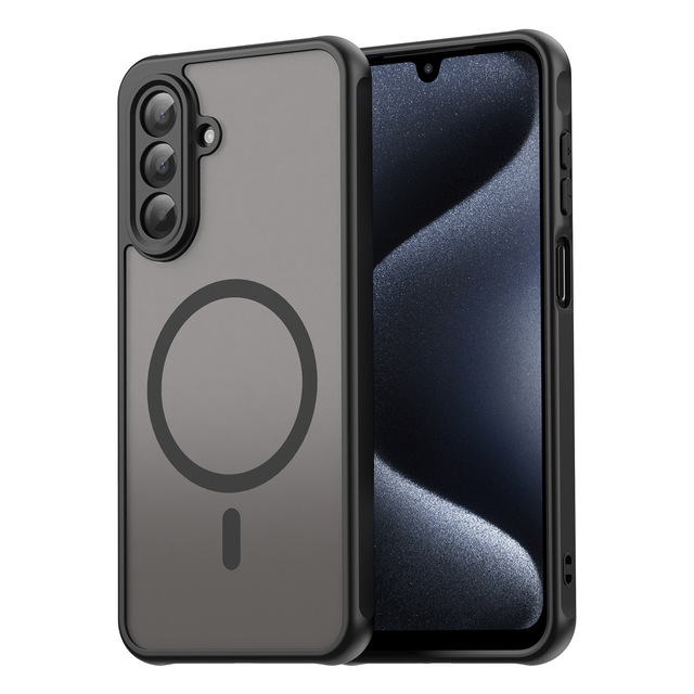 Magnetic Phone case New Luxury TPU+PC Cell Phone case Shockproof for Galaxy A17 36 55 56 Matte Mobile Phone Cover Hot Selling