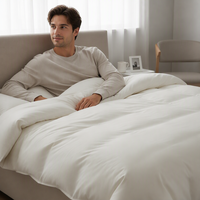 Parure de lit en coton égyptien 1000TC en gros / Draps / Ensemble de draps