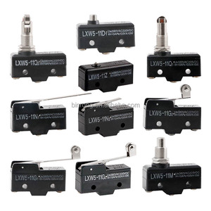 Lxw5 spdt 1No 1Nc bản lề đòn bẩy/con lăn cánh tay momentary push button Micro giới hạn chuyển đổi - Product Image 1