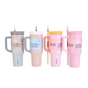 Kustom untuk cangkir 40Oz dengan pegangan baja tahan karat Mug perjalanan Tumbler Bicchiere Isolato Vaso Aislado Gobelet isotermme - Product Image 5
