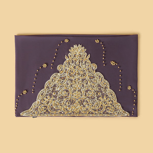 <span class=keywords><strong>Voile</strong></span> foulard de style ethnique en mousseline perlée, long, tendance, populaire, en polyester, à motifs floraux, pour le printemps - Product Image 6