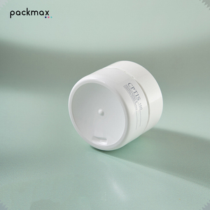 Large capacity PET screw <b>cap</b> cream jar 200g/250g, white wide mouth face cream & body <b>scrub</b> jar, empty cosmetic container - Product Image 2
