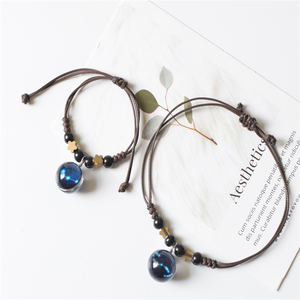 Trendz barato al por mayor de vidrio de moda Cadena de horóscopo pulsera - Product Image 5