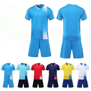 Set Professionale di Uniformi da <span class=keywords><strong>Calcio</strong></span> per Uomo, Maglia e <span class=keywords><strong>Pantaloncini</strong></span> Traspiranti ad Asciugatura Rapida, Personalizzabile con Nome <span class=keywords><strong>Squadre</strong></span> e Club - Product Image 1