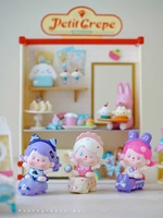 Caja Misteriosa Popular de PVC Mhia Minis Sitting in a Row Series - Regalo Sorpresa Coleccionable Escala 1/12 con 12 Figuras en un Estuche