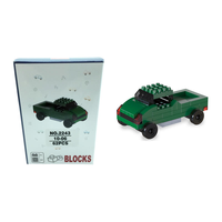 Venta Directa de Fábrica, 12 Tipos de Juguetes de Bloques de Construcción de Plástico con Dibujos Animados, Bloques de Micro Ladrillos de Partículas Pequeñas para Niños