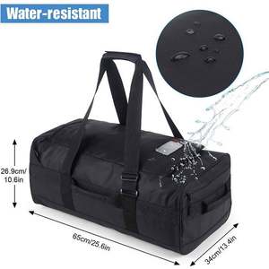 Bolsa Deportiva de Lona de PVC de 40L 70L 90L, Bolsa de Viaje para Senderismo con Correas de Mochila, Bolsa Deportiva Impermeable con Logotipo - Product Image 4