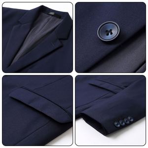 Promotion : Ensemble de costumes professionnels pour hommes et femmes, taille européenne, pour le bureau et les entreprises - Product Image 4