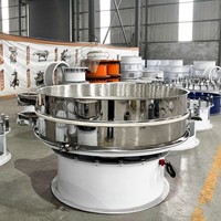 Quarzsand & Siliziumsand Kreisförmiges Rotierendes Vibrationssieb für die Bergbauindustrie Hochproduktives Siebgerät