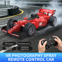 Auto de Carreras RC 2.4G con Cámara HD FPV, Vista en Primera Persona VR, Control Remoto, Auto de Carreras F1, Juguete Recargable para Niños, Regalo