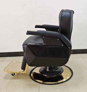 Silla de peluquería hidráulica, silla de peluquería con altura ajustable y silla grande plegable - Product Image 5